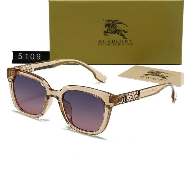 Burberry Sunglasses Crystal Frame with Gradient Lenses