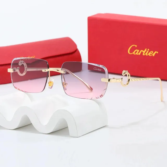 Cartier Sunglasses Pink Gradient