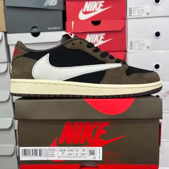 AJ1TS联名深棕倒钩低帮 CQ4277-001