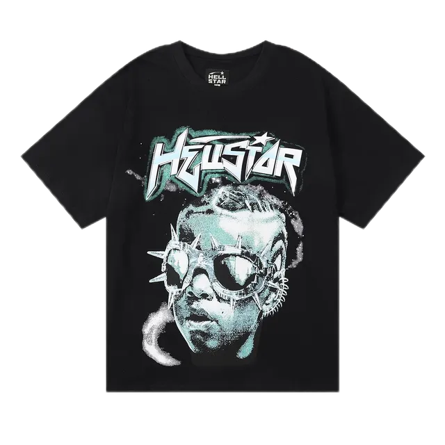 Hellstar Graphic Tee Spiked Goggles Print