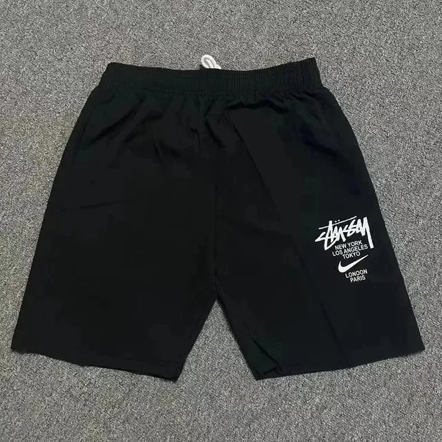 Stüssy × Nike Graphic Shorts NYC LA Tokyo Paris