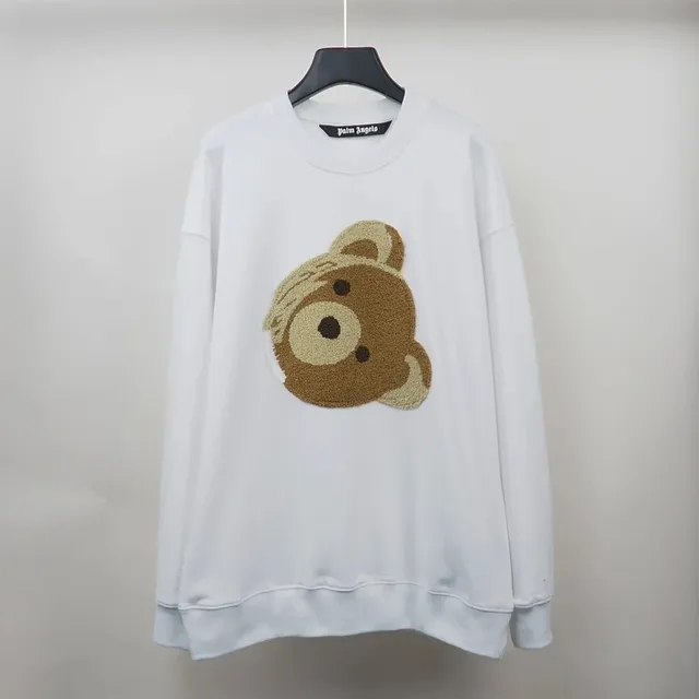 Palm Angels Crewneck Sweatshirt Bear Embroidery