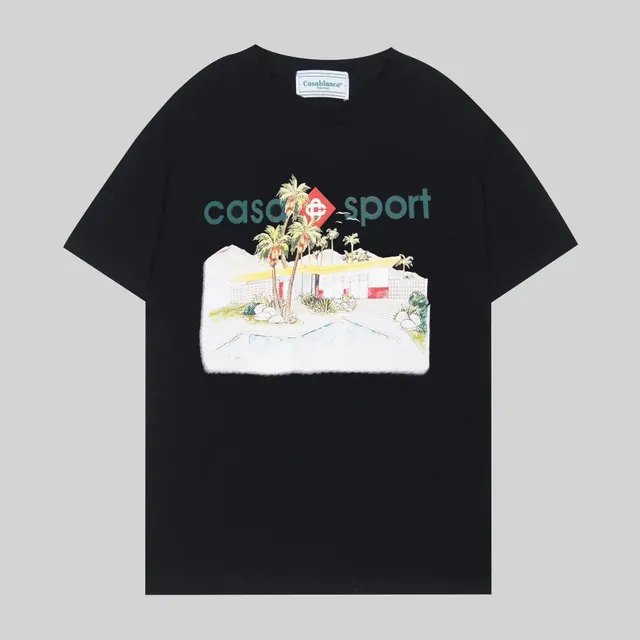Casablanca Graphic Tee Casa Sport Pool Print
