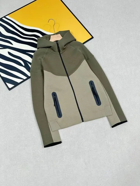 Army green and khaki jacket