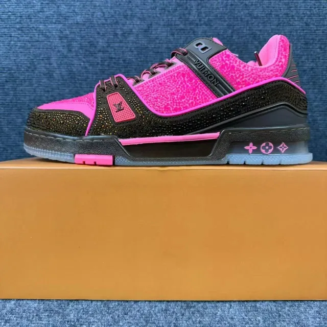 Louis Vuitton LV Trainer Crystal Embellished