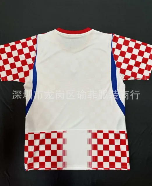 Croatia home jerseys will not have numbers printed on them