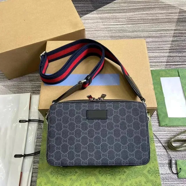 Gucci GG Marmont Crossbody Web Strap