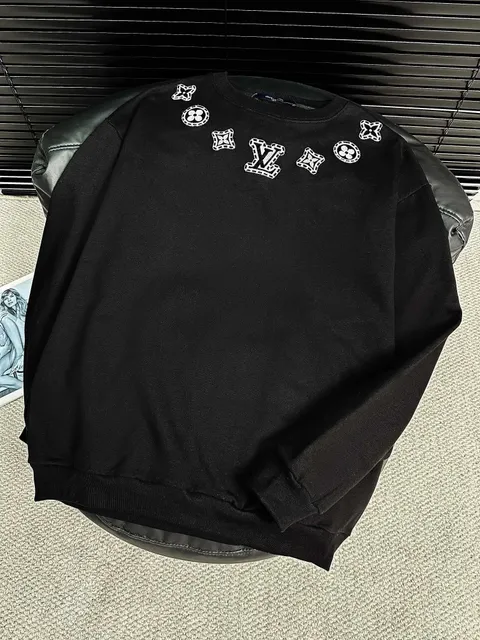 Louis Vuitton Crewneck Sweatshirt Embroidered Monogram