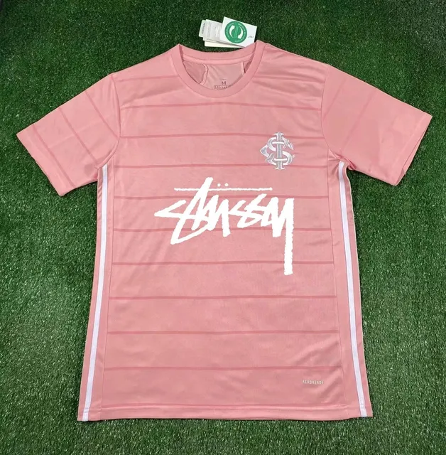 Stüssy × Adidas Striped Tee AEROREADY