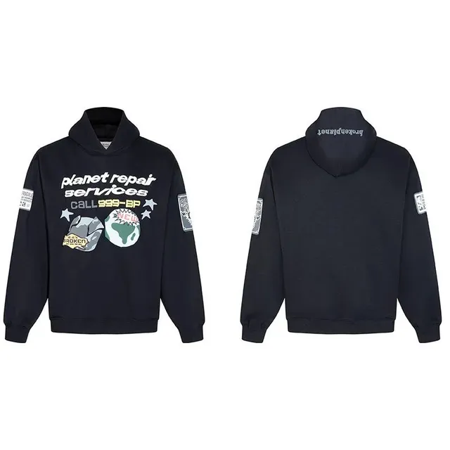 Broken Planet Hoodie Planet Repair Services