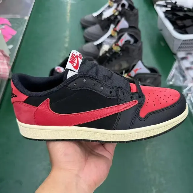 TS黑红倒钩定制款