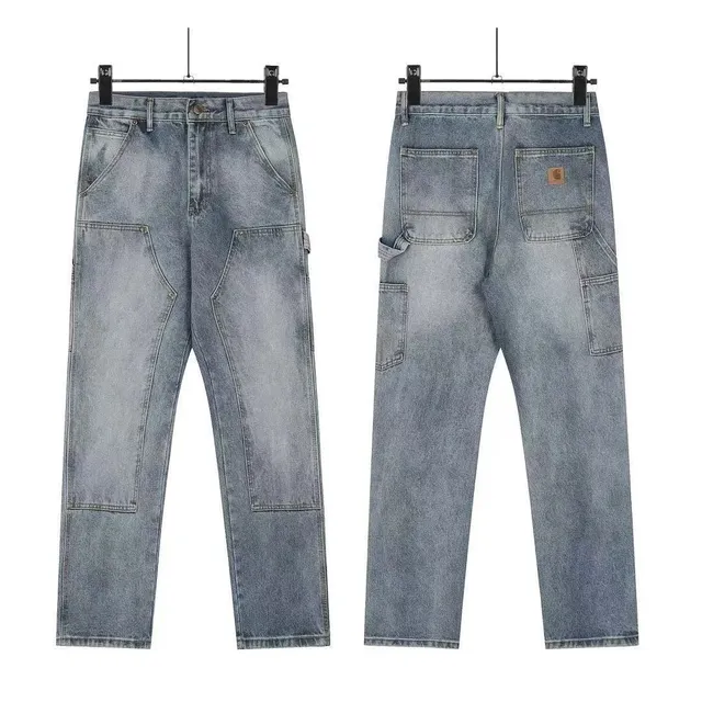 Carhartt Double Knee Work Pant Washed Indigo