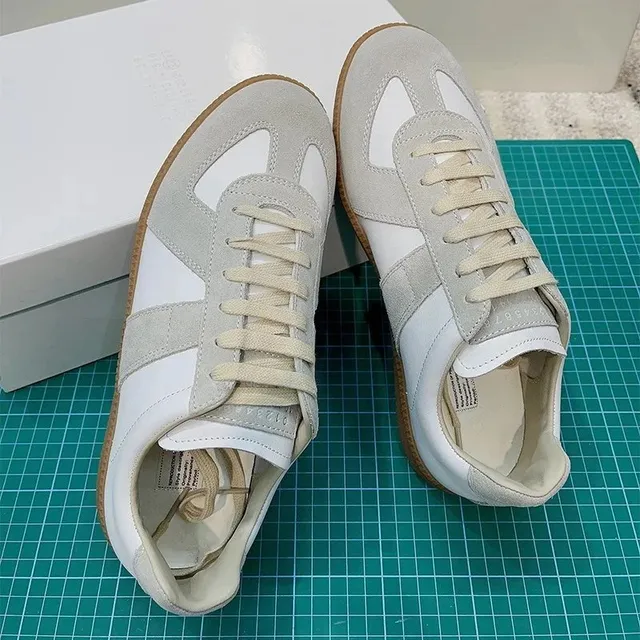 Maison Margiela Future Sneaker White Grey Suede