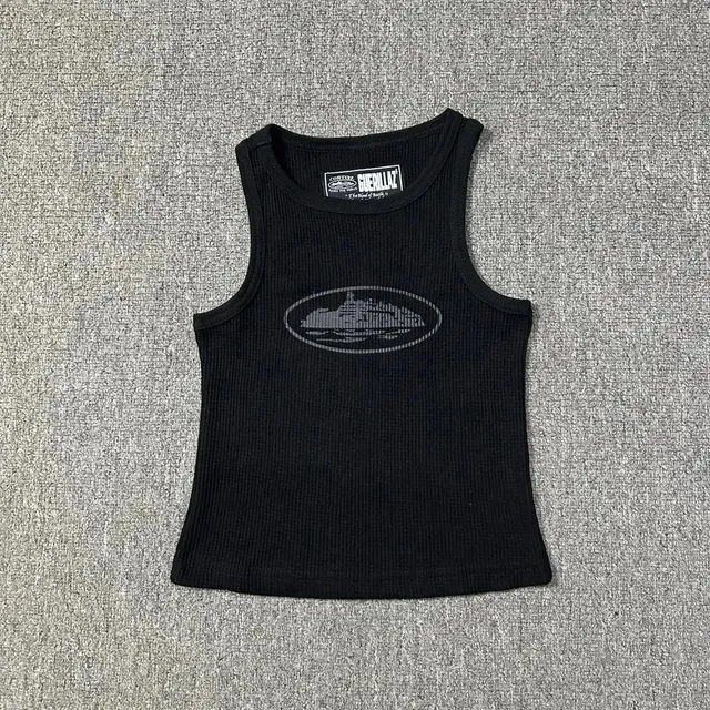 Hellstar Ribbed Tank Top Guerrilla Logo