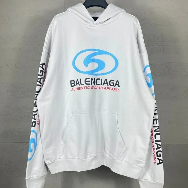 Balenciaga Hoodie Logo Print