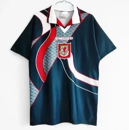 Umbro Wales National Team Jersey 1990s Away