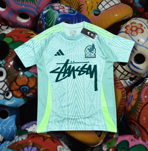Mexico National Team Jersey Stüssy x adidas Collaboration