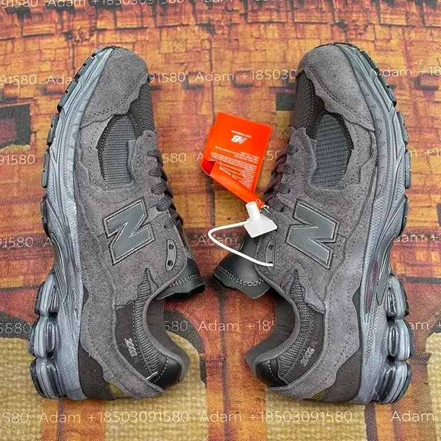 New Balance 2002R Grey Black