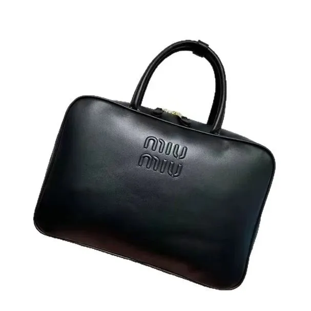 Miu Miu Top-Handle Bag Embossed Logo