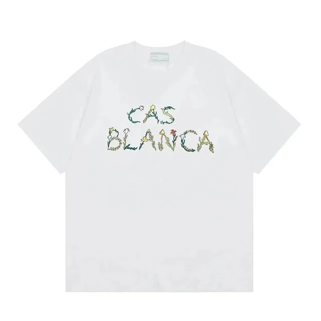Casablanca Cas Blanca Tee Floral Logo