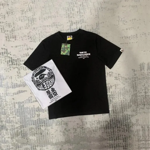 BAPE T-Shirt Tokyo Harajuku Print