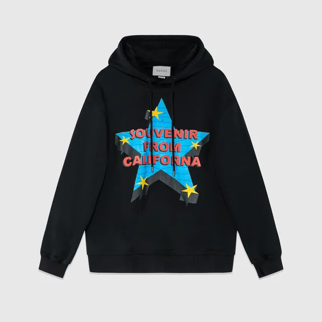 Gucci Hoodie Souvenir from California Star Print