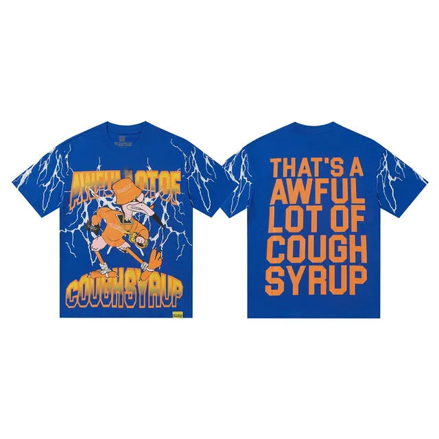 An Awful Lot of Cough Syrup Graphic Tee Cough Syrup