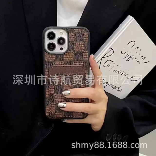 Louis Vuitton Phone Case with Cardholder Damier Ebene
