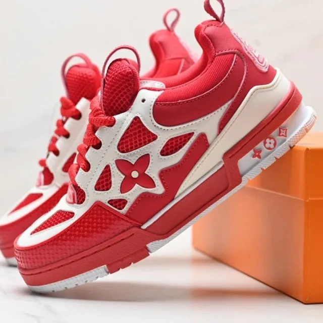Louis Vuitton LV Trainer Monogram Flower