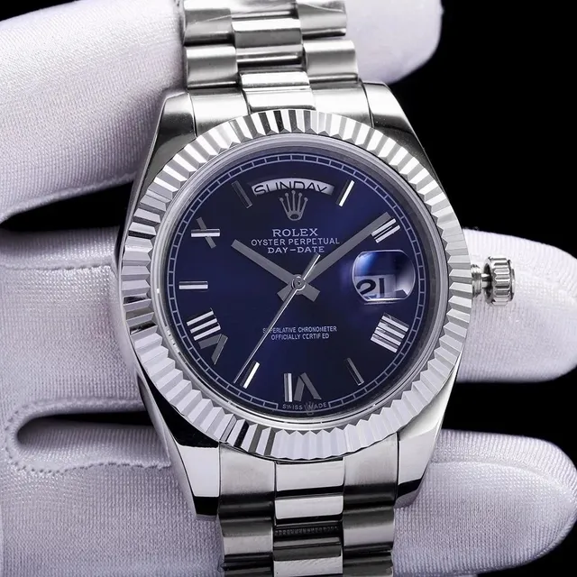 Rolex Oyster Perpetual Day-Date Blue Dial