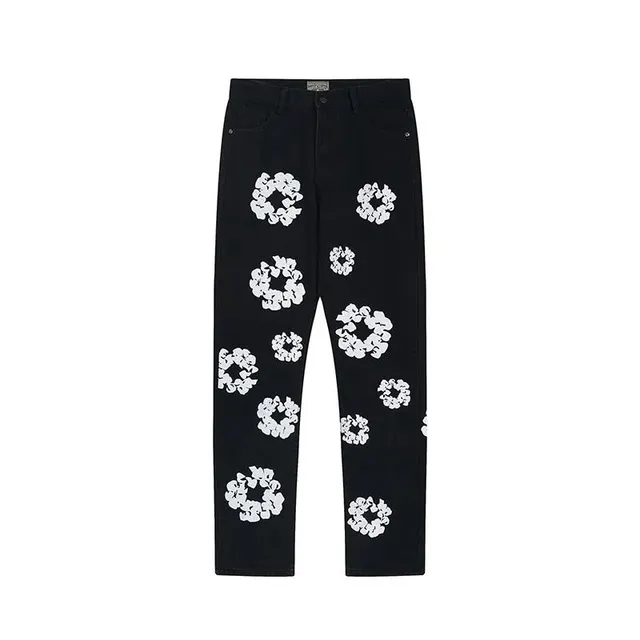 Balenciaga Floral Print Jeans