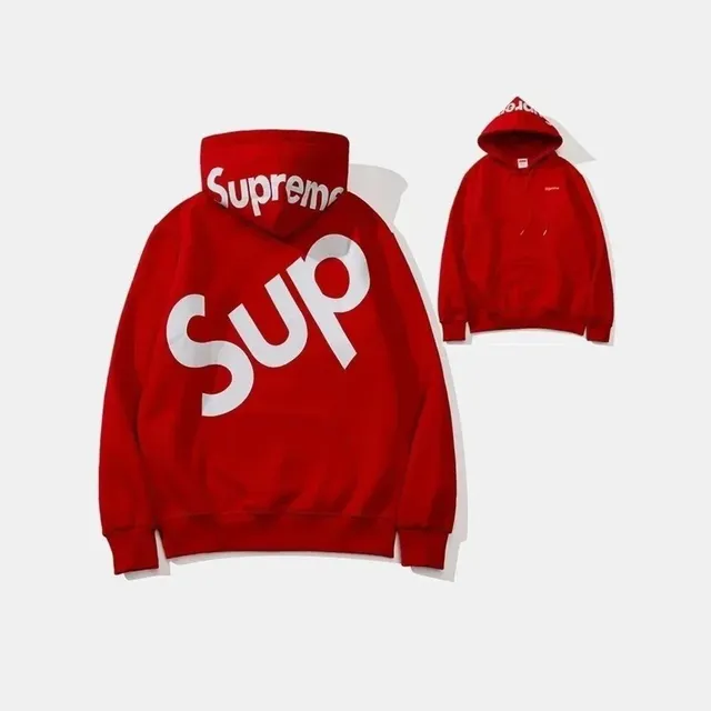 Supreme Box Logo Hooded Sweatshirt Red