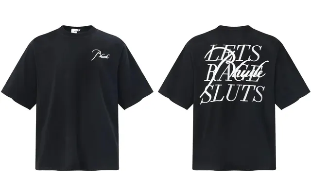 Rhude Graphic Tee Lets Race Sluts