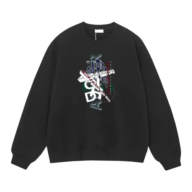 Dior Crewneck Sweatshirt Graphic Logo Print