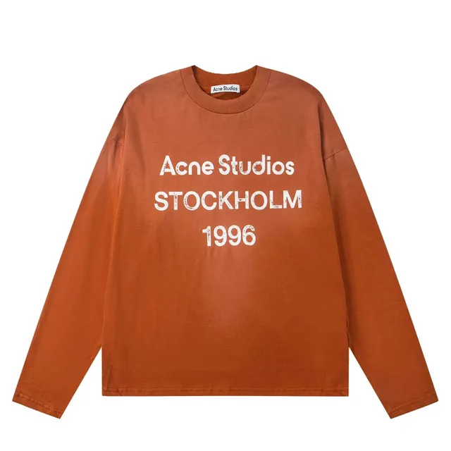 Acne Studios Long Sleeve Tee Stockholm 1996 Print