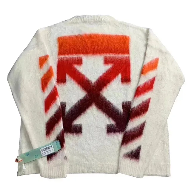 Off-White Arrow Sweater Spray Paint