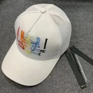 Amiri Trucker Cap Rainbow Logo