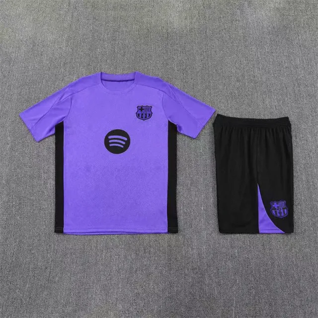 2526巴萨黑紫色