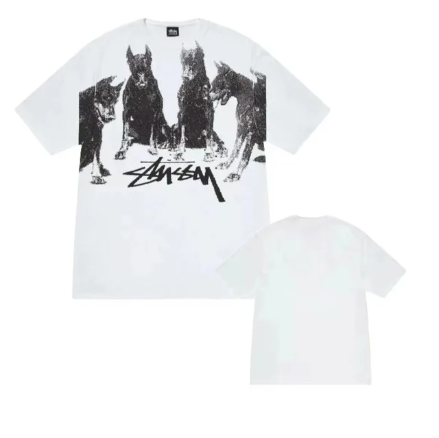 Stüssy Graphic Tee Doberman Print