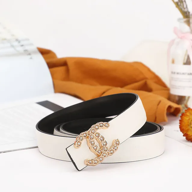 Chanel CC Logo Belt Crystal-Embellished