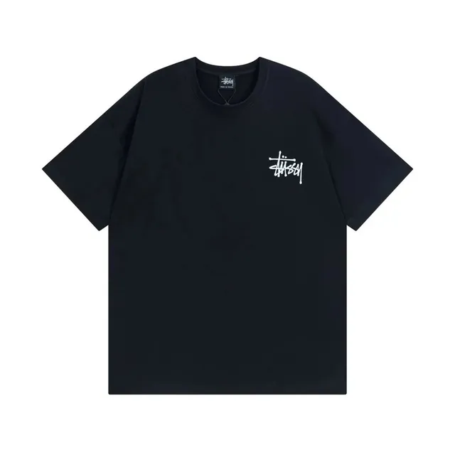 Stüssy Basic Tee Logo Print