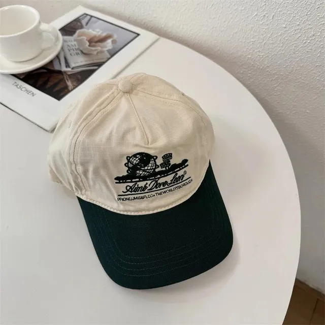 Broken Planet Baseball Cap Two-Tone Globe Logo