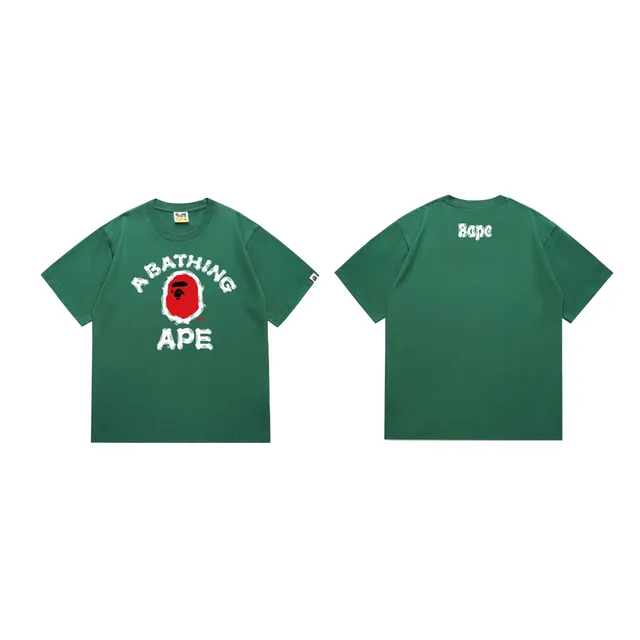 BAPE Shark Tee Green Arch Logo