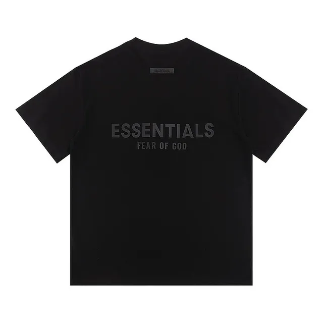 Fear of God Essentials Essentials Tee Black Logo