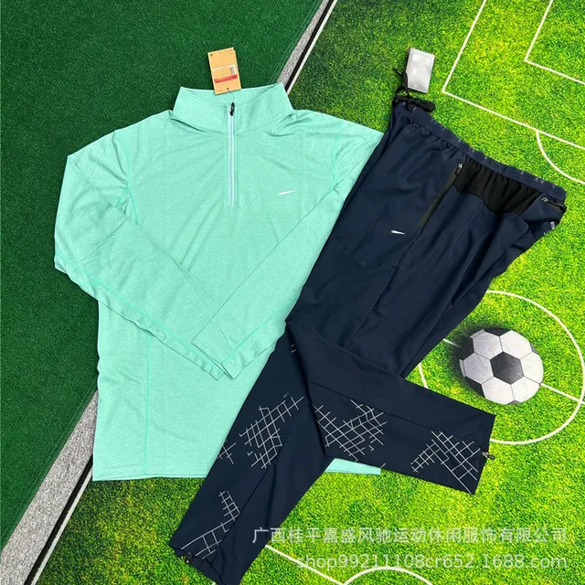 Nike Tech Fleece Set Mint and Navy