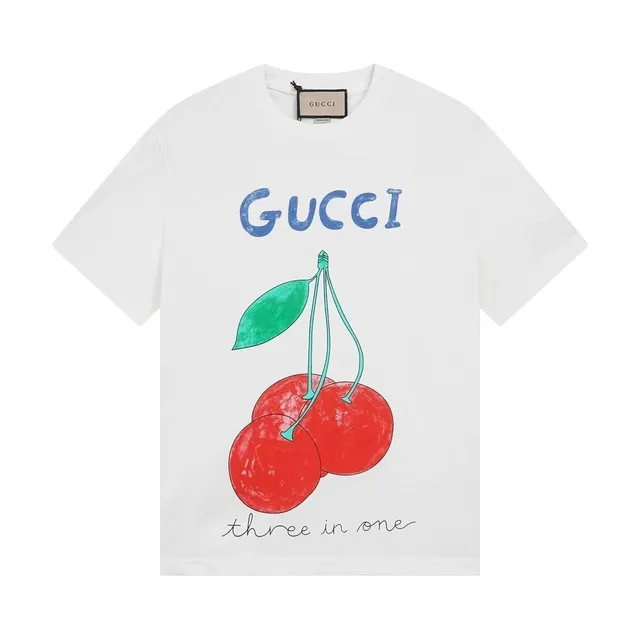 Gucci Cherry Print T-Shirt Three in One