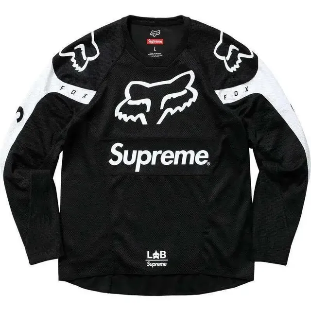 Supreme Fox Racing Jersey Black/White