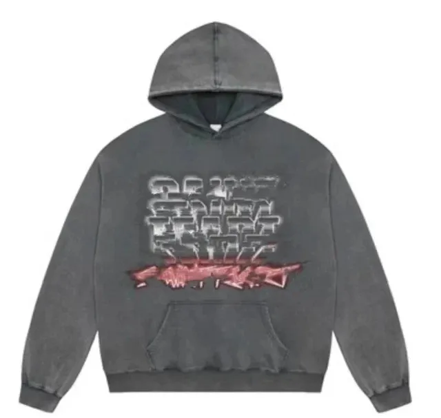 Gallery Dept. Hoodie Distressed Graphic