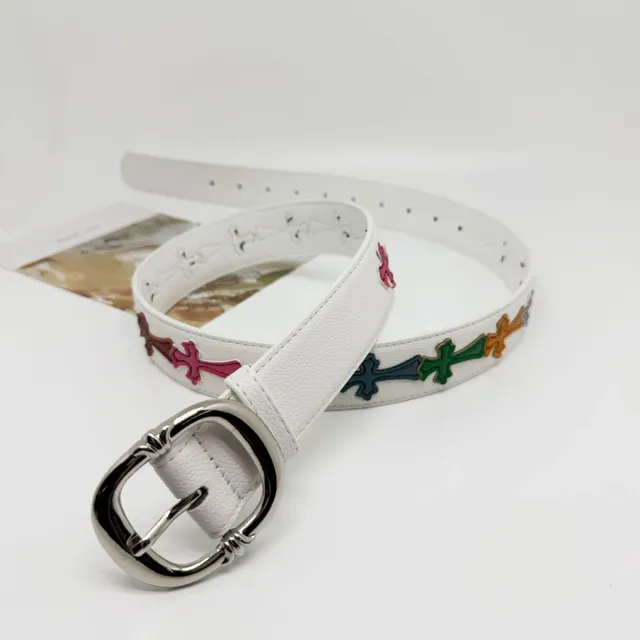 Chrome Hearts Cross Belt Multicolor Crosses