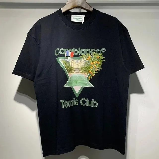 Casablanca Tennis Club Tee Graphic Print